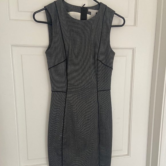 NWT - Grey H&M Pencil Bodycon Dress - Picture 1 of 3